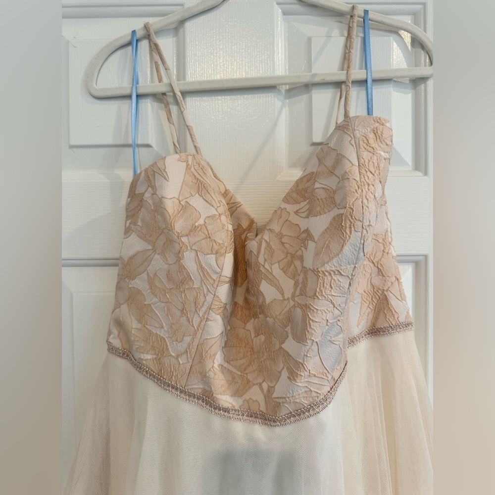 Rebecca Schoneveld Blush Bridal Gown